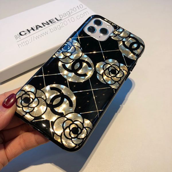 Chanel香奈兒水立方手機殼 立體山茶花矽膠軟殼  mmk1067